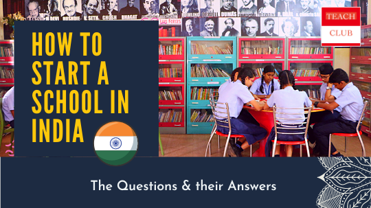 Start a school in india