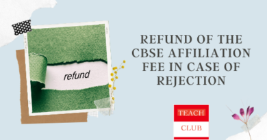 Refund of CBSE Affiliation Fee