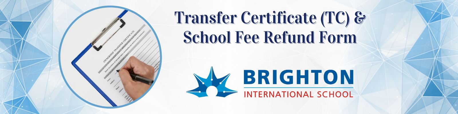 TC & Refund Request at Brighton International School